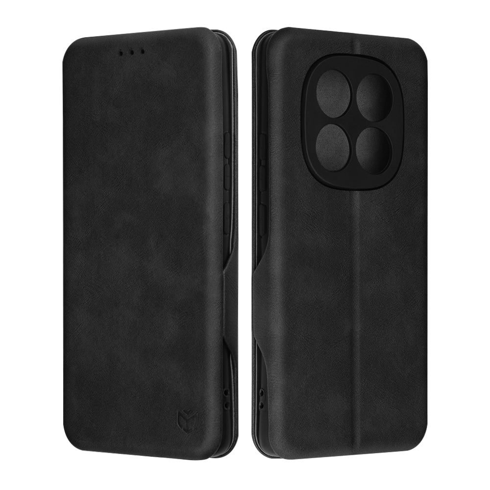 Husa pentru Xiaomi Poco X7 / Note 14 Pro 5G, Techsuit, Safe Wallet Plus, Neagra