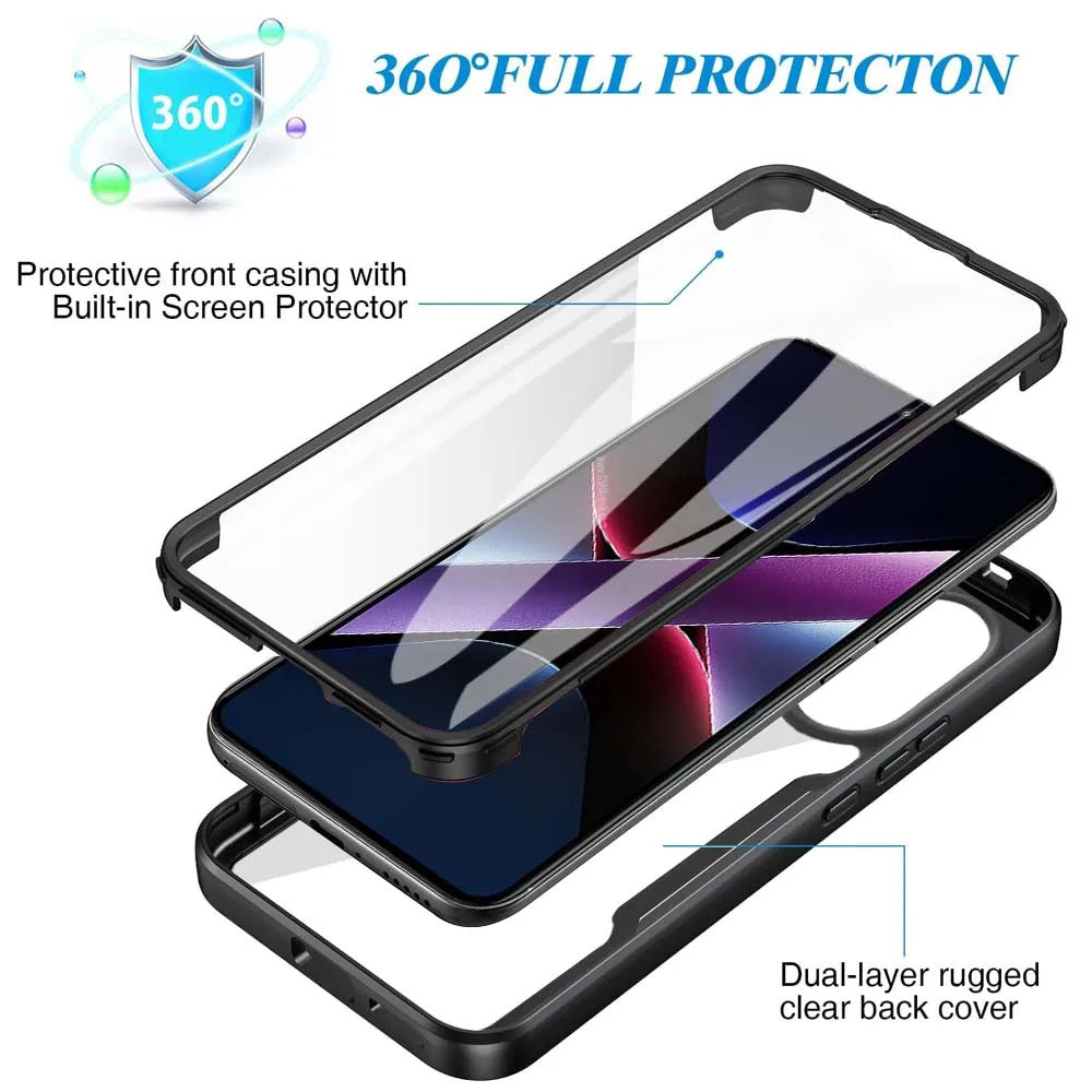 Husa pentru Xiaomi Poco X7 Pro, Techsuit, ColorVerse 360, Mov