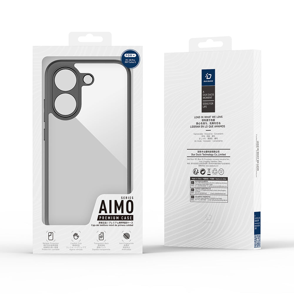 Husa pentru Xiaomi Poco X8 Pro, DUX DUCIS, Aimo, Neagra