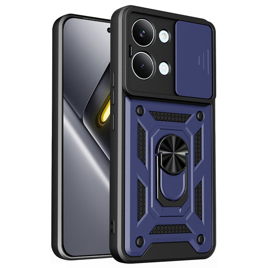 Husa pentru Xiaomi Poco X8 Pro Max, Techsuit, CamShield, Albastra