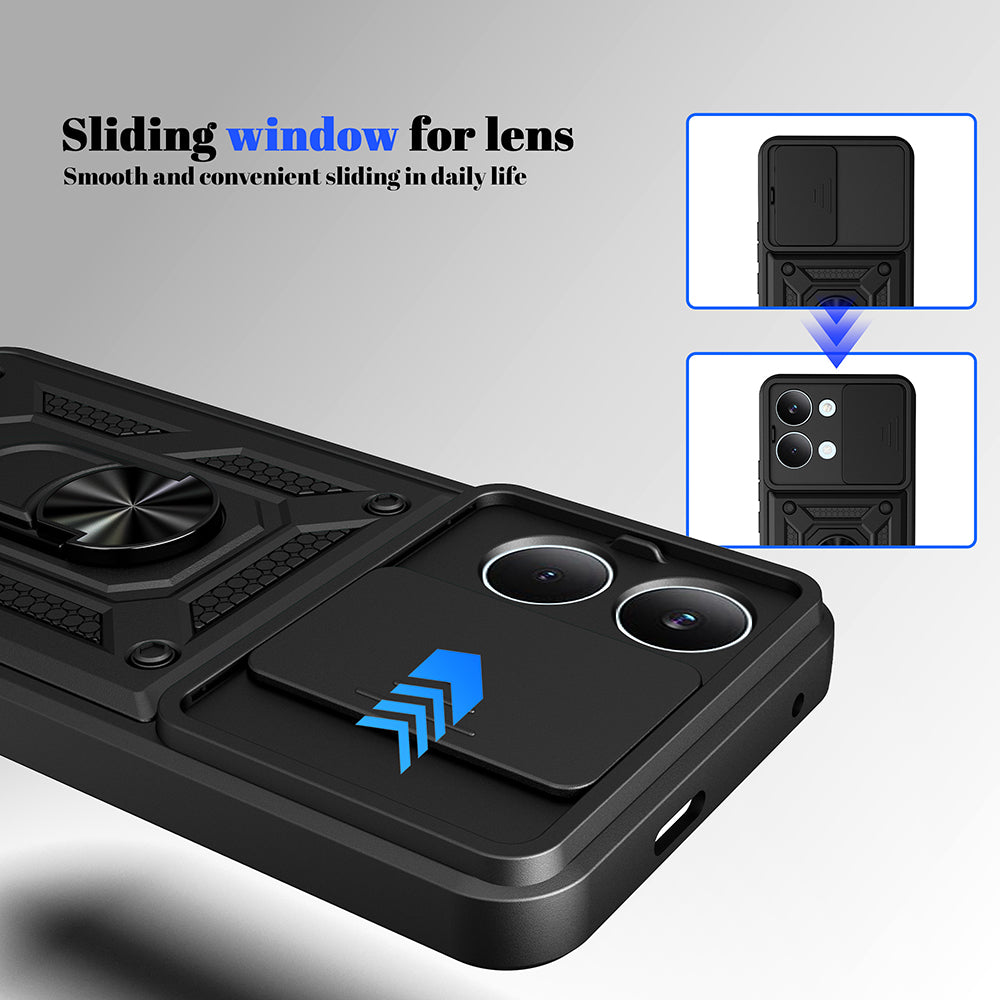 Husa pentru Xiaomi Poco X8 Pro Max, Techsuit, CamShield, Neagra