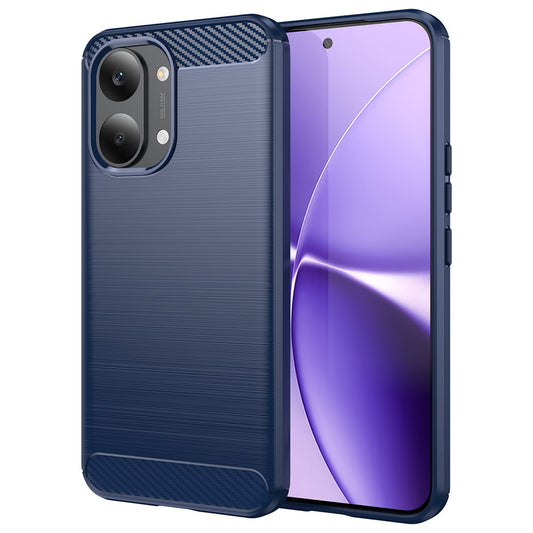 Husa pentru Xiaomi Poco X8 Pro Max, Techsuit, Carbon, Albastra