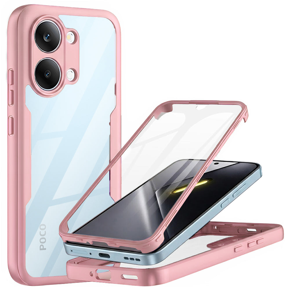 Husa pentru Xiaomi Poco X8 Pro Max, Techsuit, ColorVerse 360, Roz