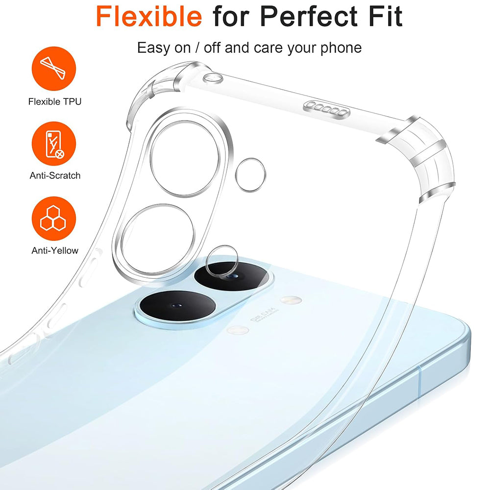 Husa pentru Xiaomi Poco X8 Pro Max, Techsuit, Shockproof Clear, Transparenta