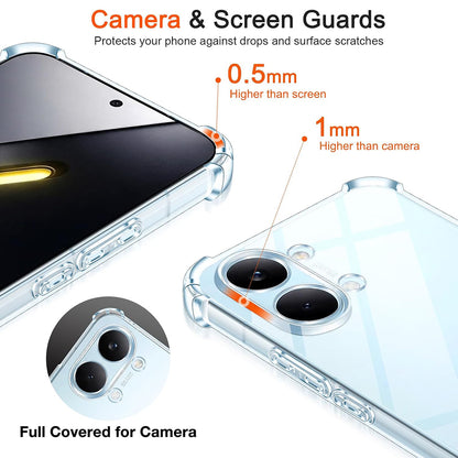 Husa pentru Xiaomi Poco X8 Pro Max, Techsuit, Shockproof Clear, Transparenta