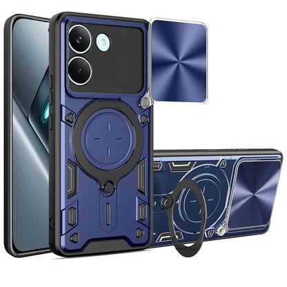 Husa pentru Xiaomi Poco X8 Pro, Techsuit, CamGuard Pro, Albastra