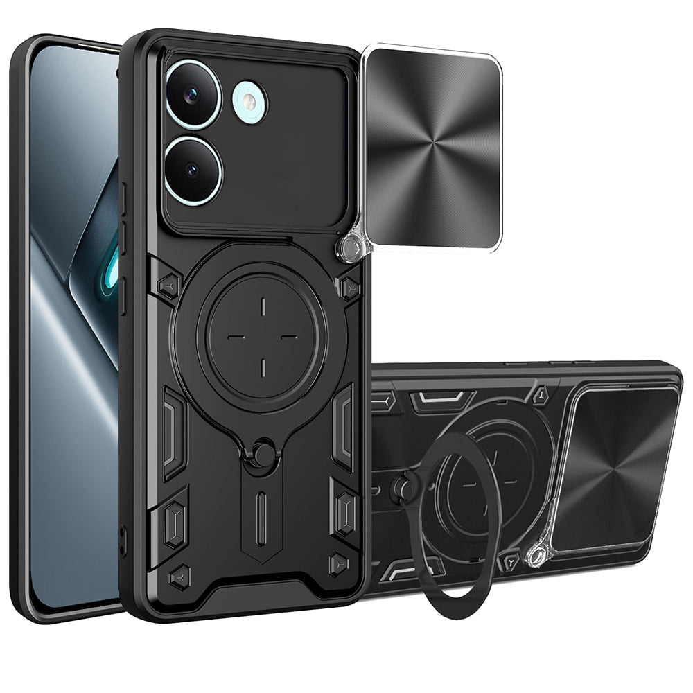 Husa pentru Xiaomi Poco X8 Pro, Techsuit, CamGuard Pro, Neagra