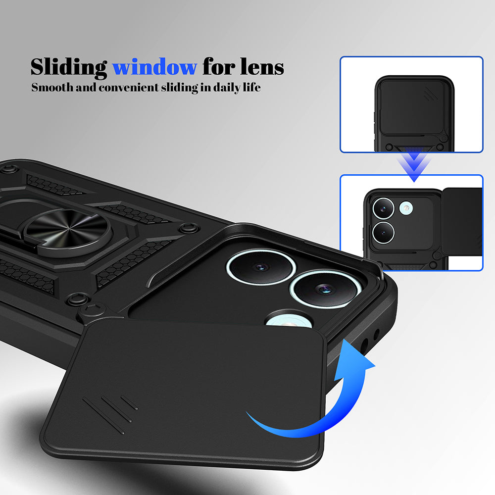 Husa pentru Xiaomi Poco X8 Pro, Techsuit, CamShield, Albastra