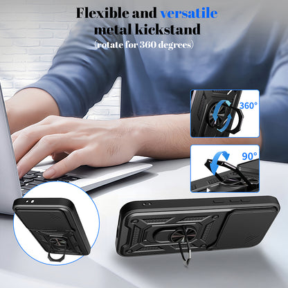 Husa pentru Xiaomi Poco X8 Pro, Techsuit, CamShield, Neagra