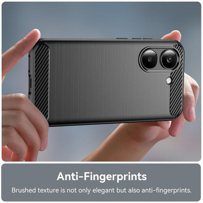 Husa pentru Xiaomi Poco X8 Pro, Techsuit, Carbon, Albastra