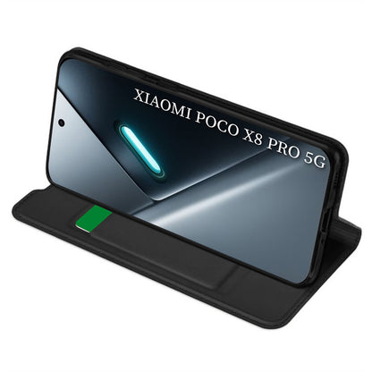 Husa pentru Xiaomi Poco X8 Pro, Techsuit, Magskin Book, Neagra