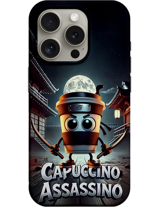 Husa pentru Xiaomi Redmi 12C, Perfect Case, Italian Brainrot Capuccino Assassino, Multicolor