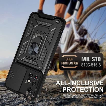 Husa pentru Xiaomi Redmi 10 2022 / 10 (2021), Techsuit, CamShield, Neagra
