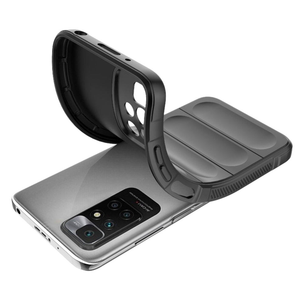 Husa pentru Xiaomi Redmi 10 2022 / 10 (2021), Techsuit, Magic Shield, Neagra