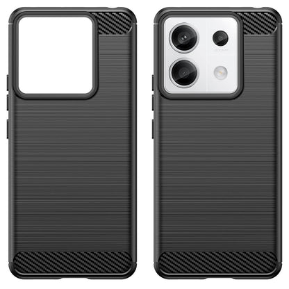 Husa pentru Xiaomi Redmi 13C 5G / 13C / Poco C65, Techsuit, Carbon, Neagra