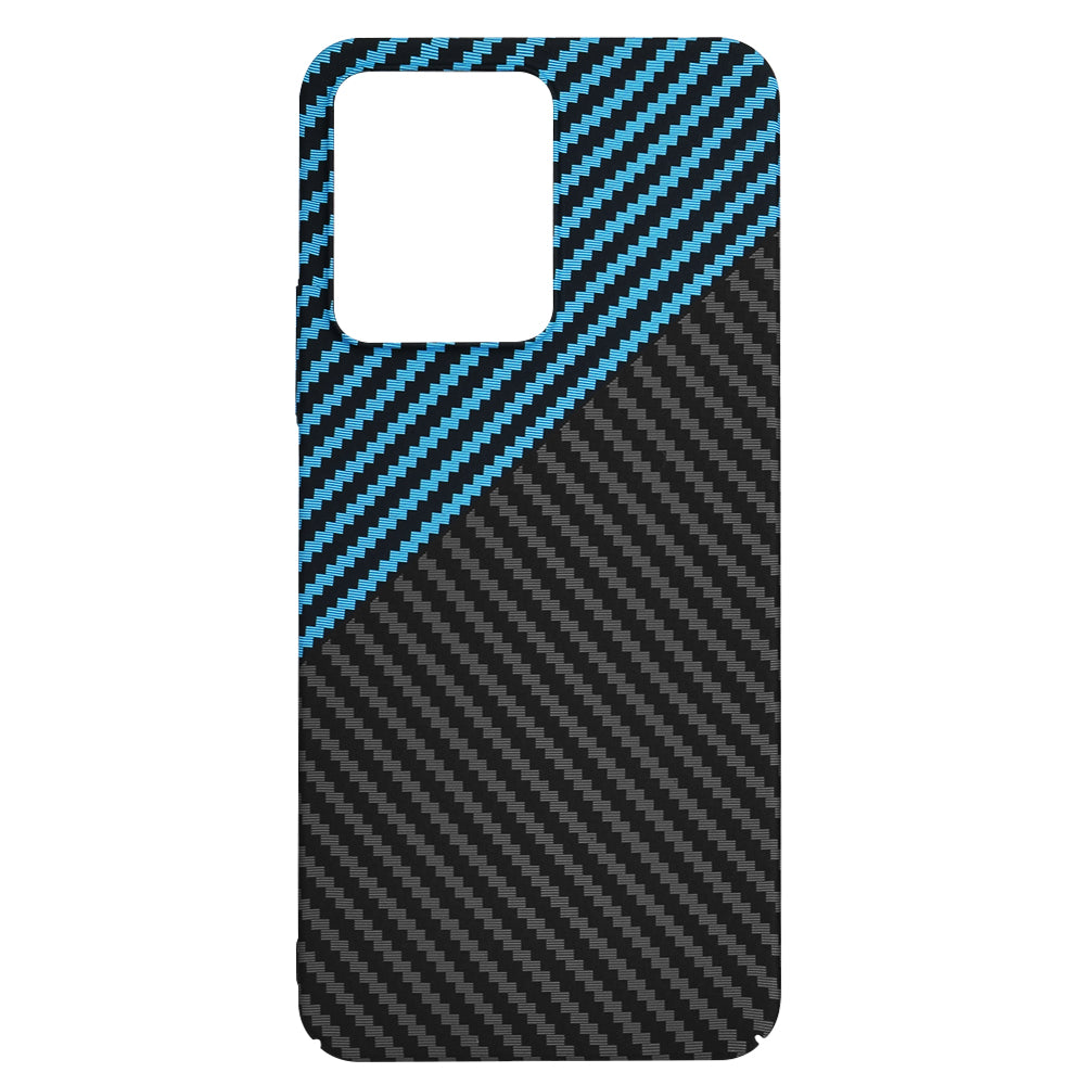 Husa pentru Xiaomi Redmi 13C 5G / 13C / Poco C65, Techsuit, Carbonite FiberShell, Neagra Bleu