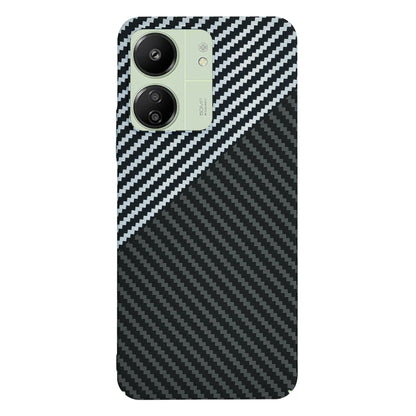 Husa pentru Xiaomi Redmi 13C 5G / 13C / Poco C65, Techsuit, Carbonite FiberShell, Neagra Gri