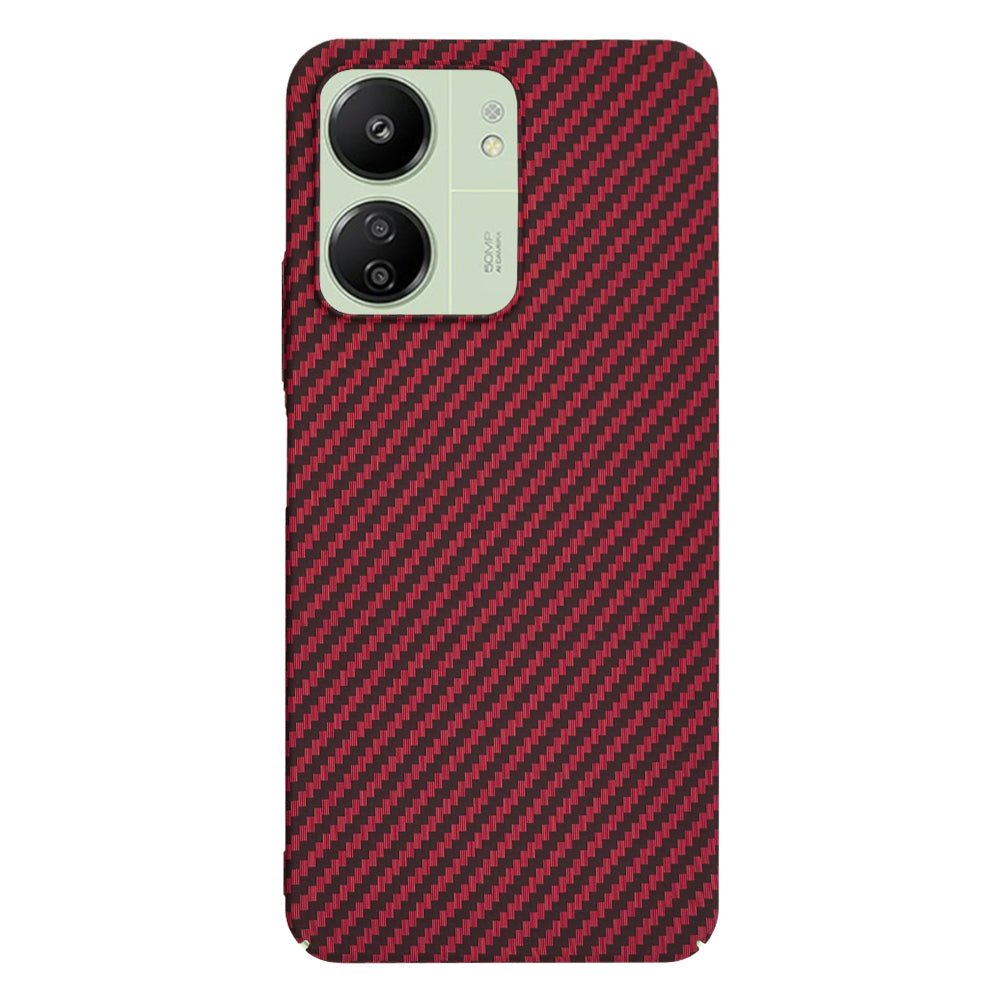 Husa pentru Xiaomi Redmi 13C 5G / 13C / Poco C65, Techsuit, Carbonite FiberShell, Rosie