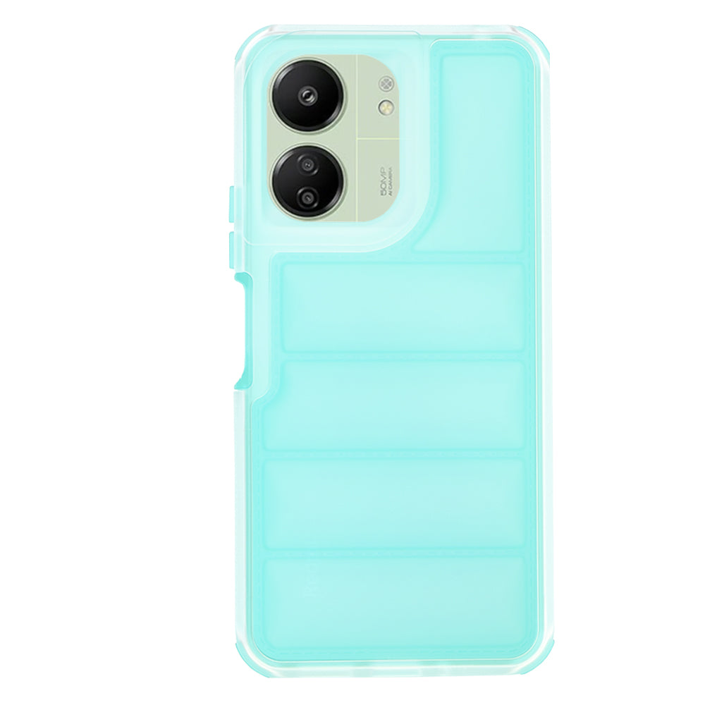 Husa pentru Xiaomi Redmi 13C 5G / 13C / Poco C65, Techsuit, Wave Shield, Turcoaz