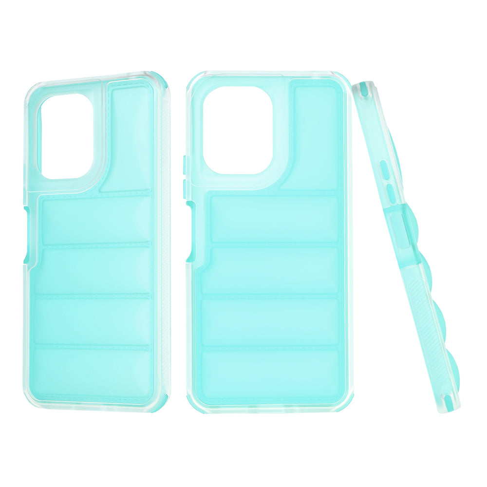 Husa pentru Xiaomi Redmi 13C 5G / 13C / Poco C65, Techsuit, Wave Shield, Turcoaz