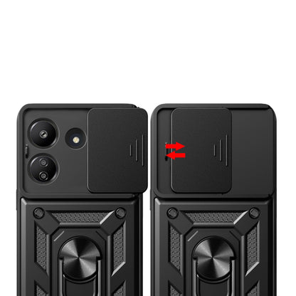 Husa pentru Xiaomi Redmi 13C 5G, Techsuit, CamShield, Albastra