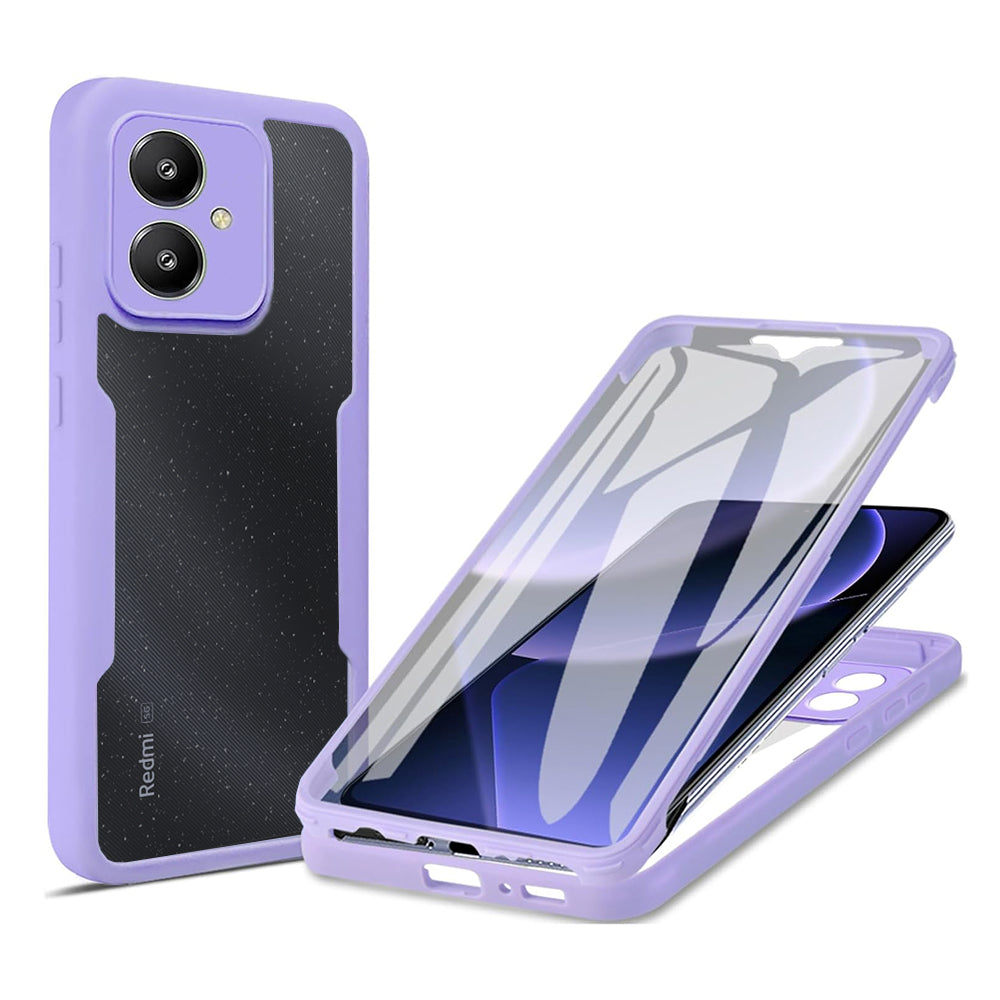 Husa pentru Xiaomi Redmi 13C 5G, Techsuit, ColorVerse 360, Mov