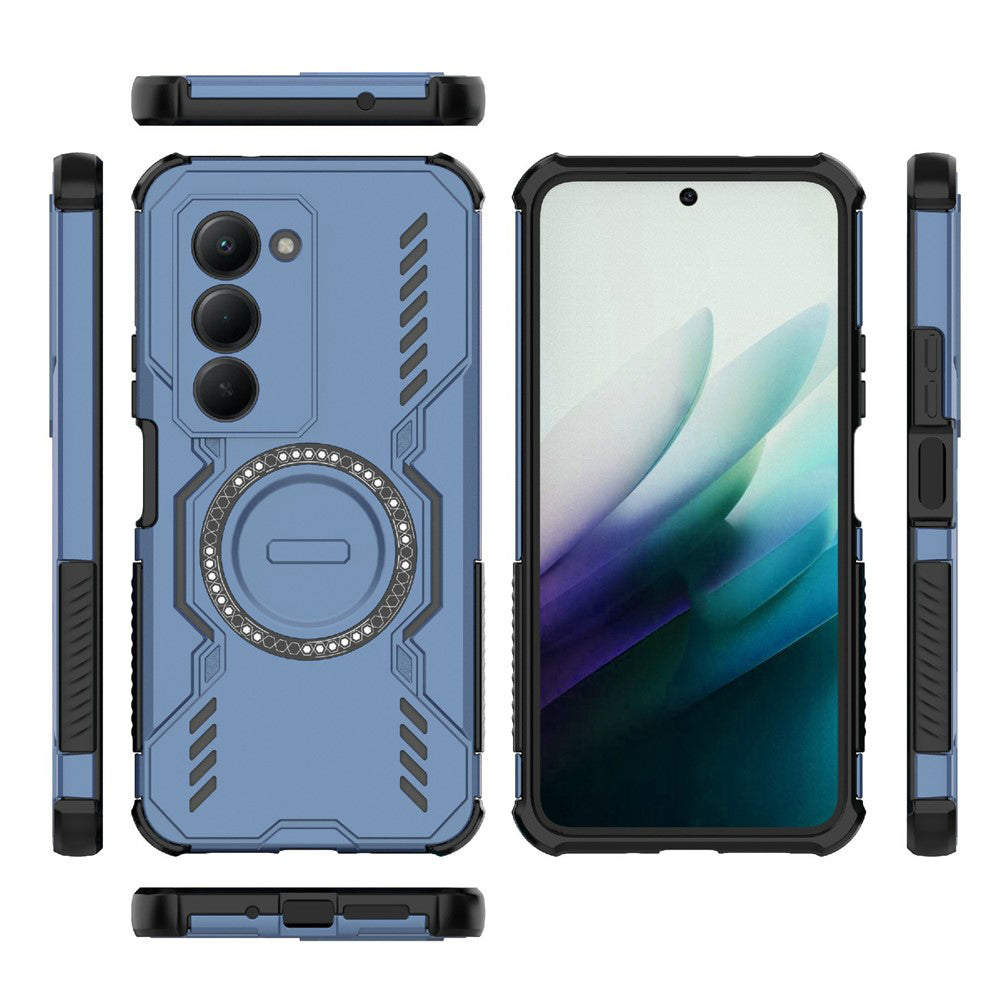 Husa pentru Xiaomi Redmi 15 5G / 15 4G, Techsuit, ArmorMag, Albastra