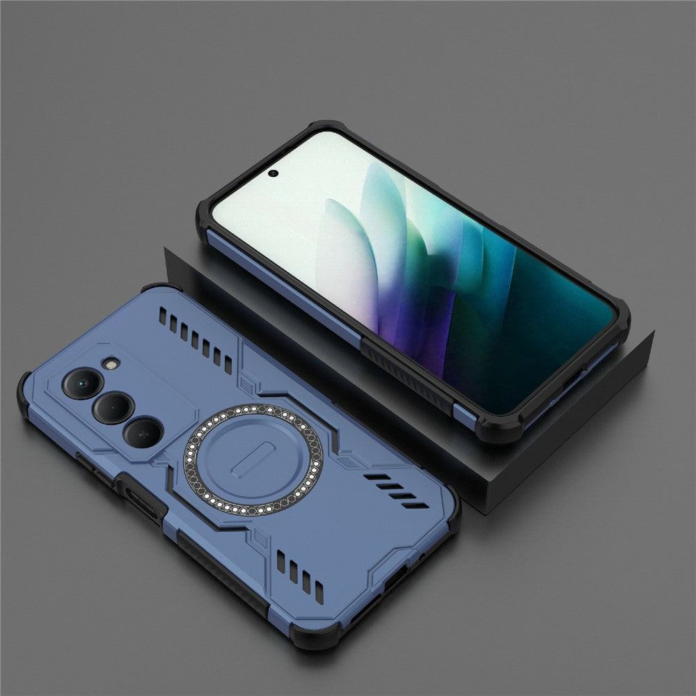 Husa pentru Xiaomi Redmi 15 5G / 15 4G, Techsuit, ArmorMag, Albastra