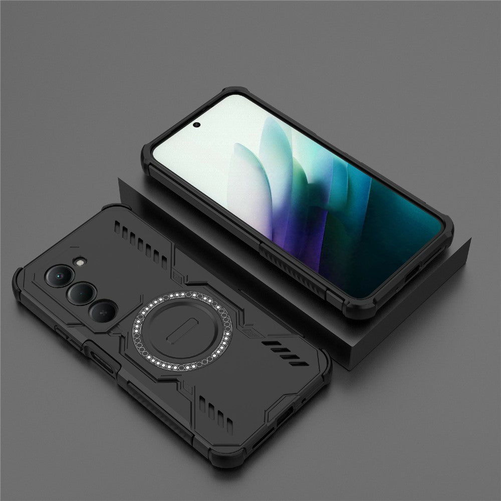 Husa pentru Xiaomi Redmi 15 5G / 15 4G, Techsuit, ArmorMag, Neagra