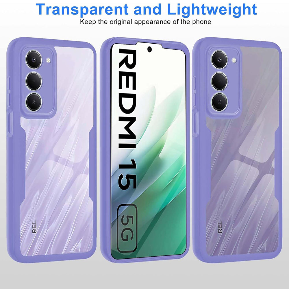 Husa pentru Xiaomi Redmi 15 5G / 15 4G, Techsuit, ColorVerse 360, Roz
