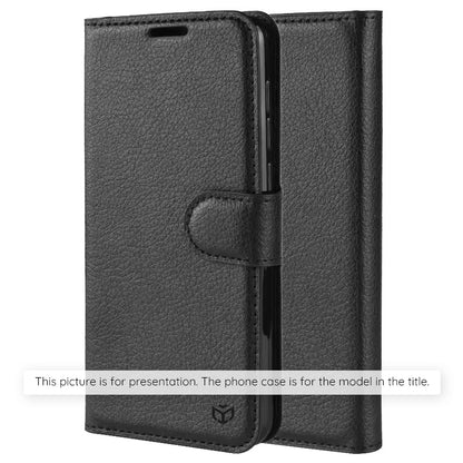 Husa pentru Xiaomi Redmi 15 5G / 15 4G, Techsuit, Leather Folio, Neagra