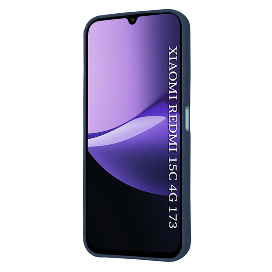 Husa pentru Xiaomi Redmi 15C 5G / 15C 4G, Techsuit, SoftFlex, Bleumarin