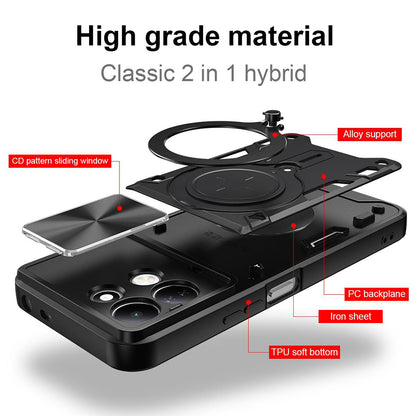 Husa pentru Xiaomi Redmi 17 5G / 17 4G, Techsuit, CamGuard Pro, Rosie