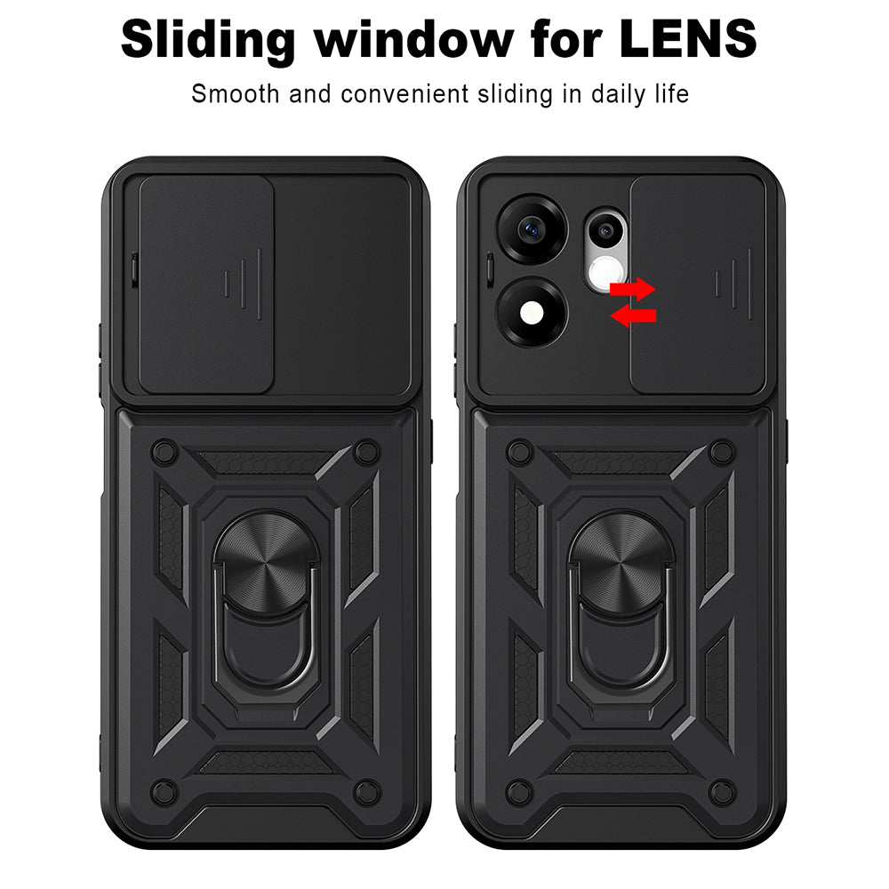 Husa pentru Xiaomi Redmi 17 5G / 17 4G, Techsuit, CamShield, Neagra