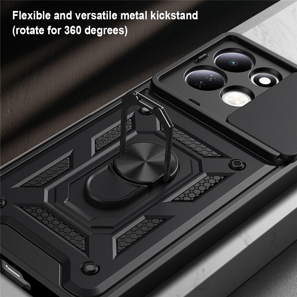 Husa pentru Xiaomi Redmi 17 5G / 17 4G, Techsuit, CamShield, Roz Aurie