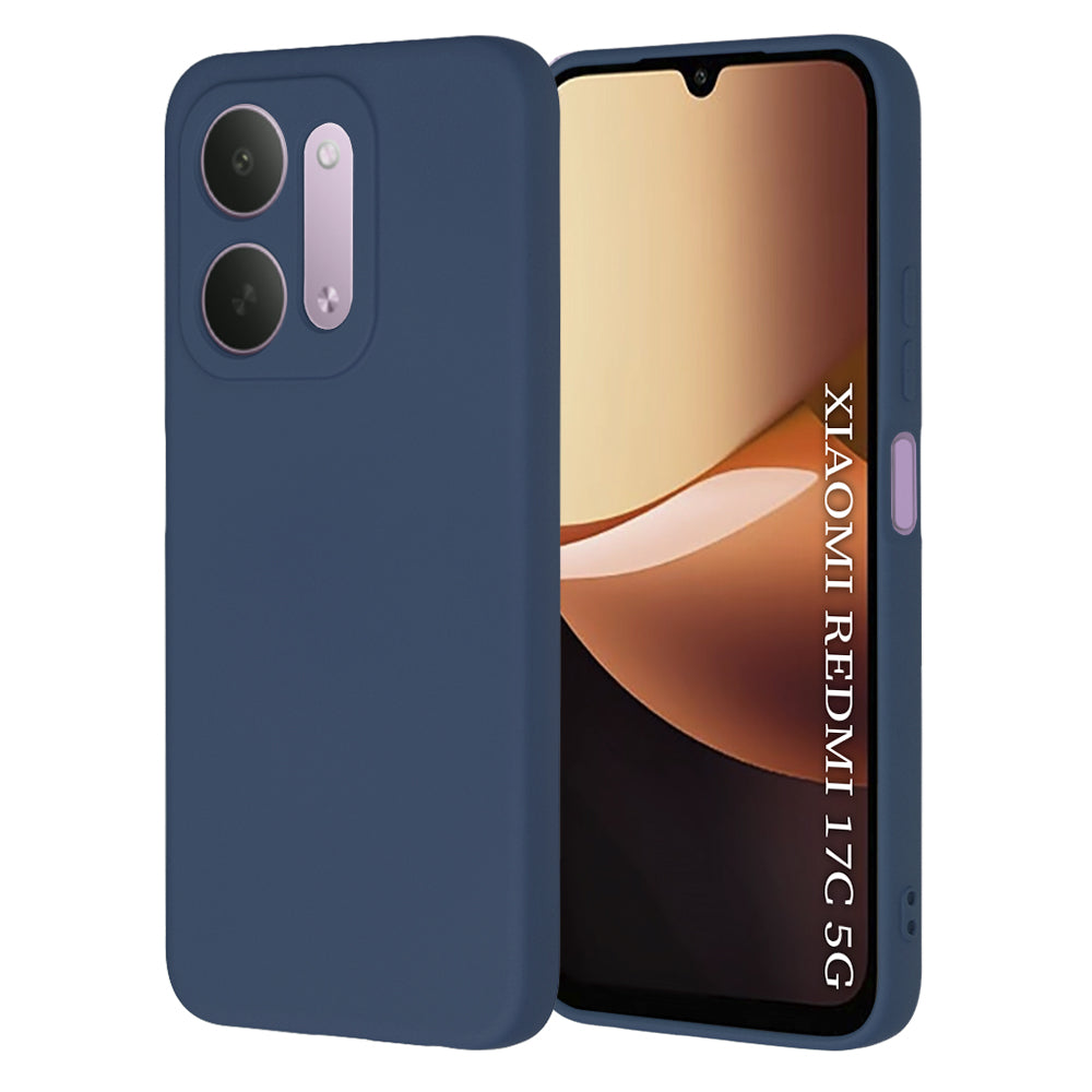 Husa pentru Xiaomi Redmi 17C 5G, Techsuit, SoftFlex, Bleumarin