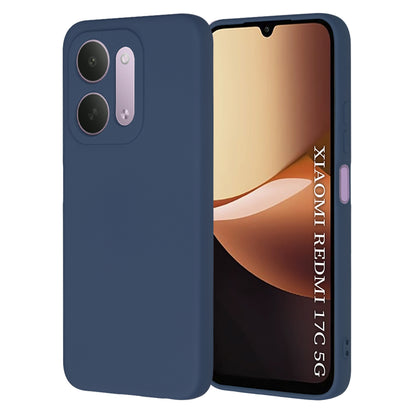 Husa pentru Xiaomi Redmi 17C 5G, Techsuit, SoftFlex, Bleumarin