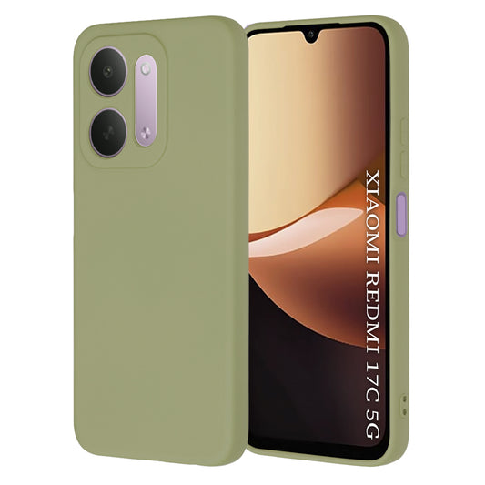 Husa pentru Xiaomi Redmi 17C 5G, Techsuit, SoftFlex, Matcha