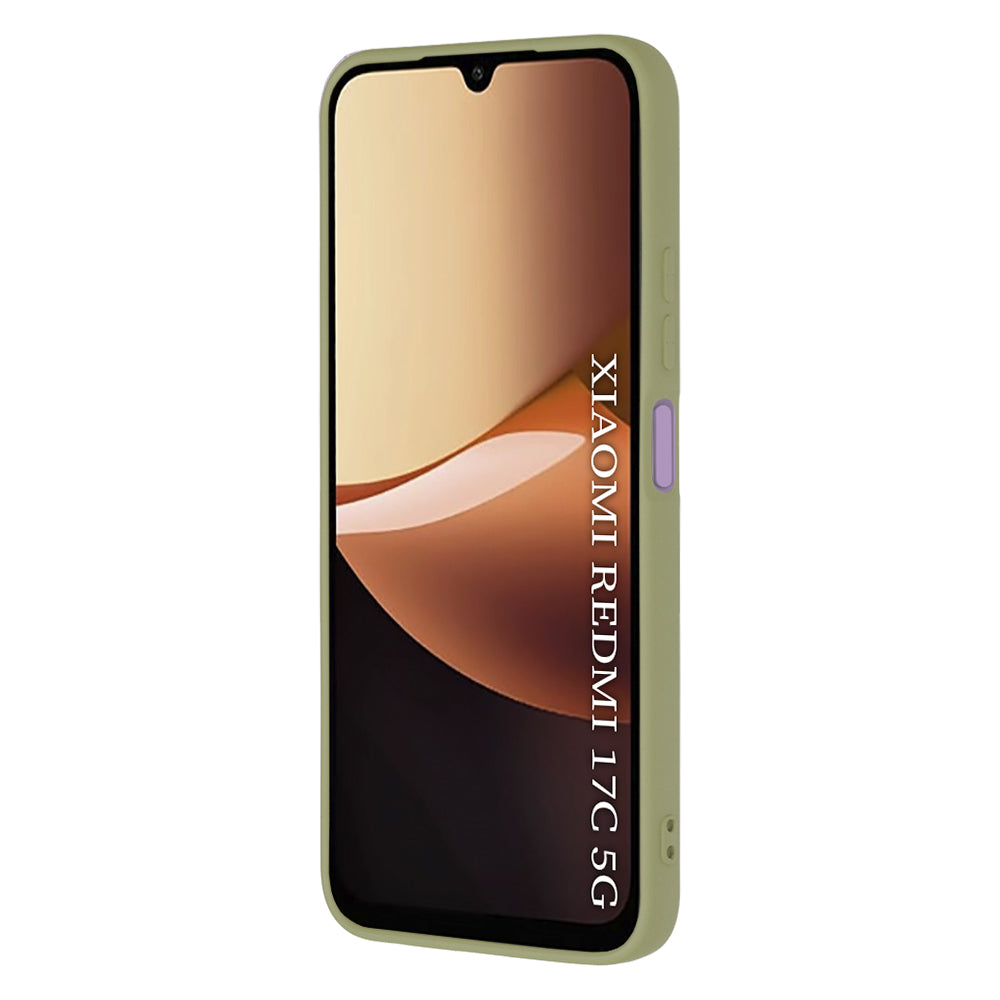 Husa pentru Xiaomi Redmi 17C 5G, Techsuit, SoftFlex, Matcha
