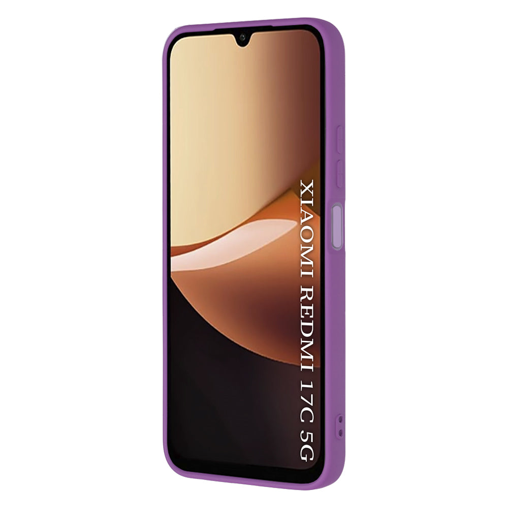 Husa pentru Xiaomi Redmi 17C 5G, Techsuit, SoftFlex, Mov