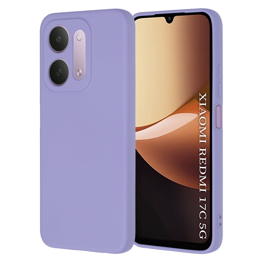 Husa pentru Xiaomi Redmi 17C 5G, Techsuit, SoftFlex, Mov Deschis