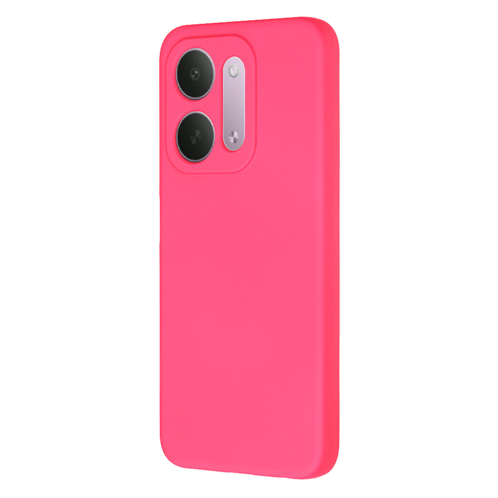 Husa pentru Xiaomi Redmi 17C 5G, Techsuit, SoftFlex, Roz Inchis