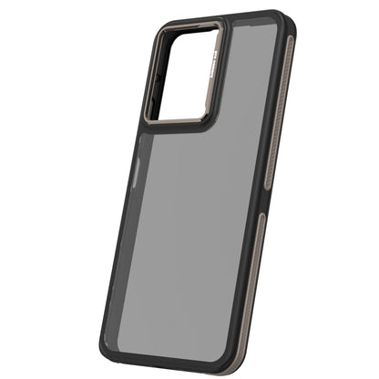 Husa pentru Xiaomi Poco M6 / Redmi 13C 5G, OEM, Crystal Black, Gri