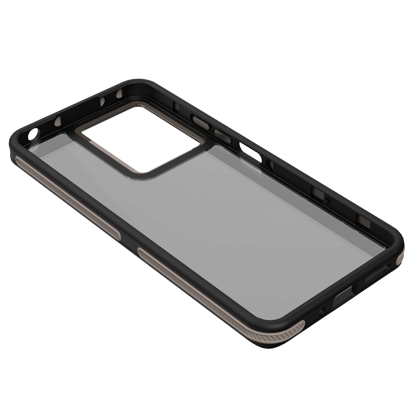 Husa pentru Xiaomi Poco M6 / Redmi 13C 5G, OEM, Crystal Black, Gri