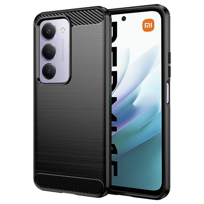 Husa pentru Xiaomi Redmi 15 5G / 15 4G, Techsuit, Carbon, Neagra
