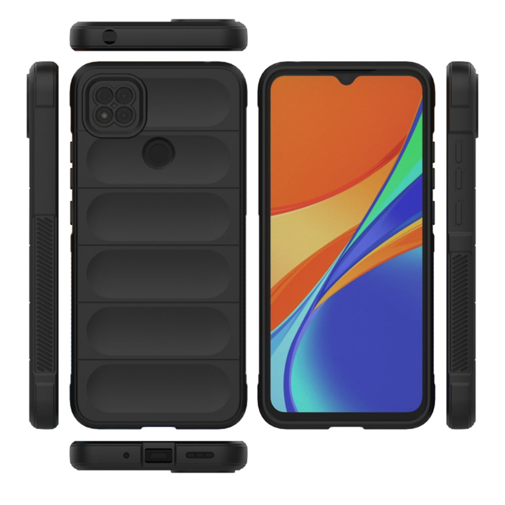 Husa pentru Xiaomi Redmi 9C NFC / 9C, Techsuit, Magic Shield, Neagra