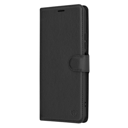 Husa pentru Xiaomi Redmi A3x / A3, Techsuit, Leather Folio, Neagra