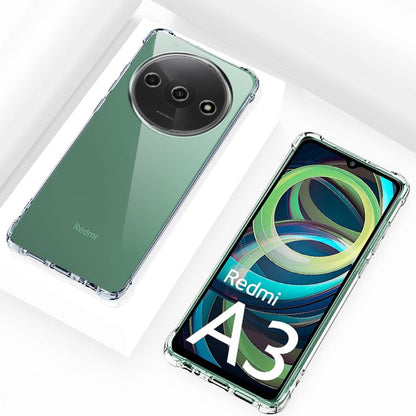 Husa pentru Xiaomi Redmi A3x / A3, Techsuit, Shockproof Clear, Transparenta