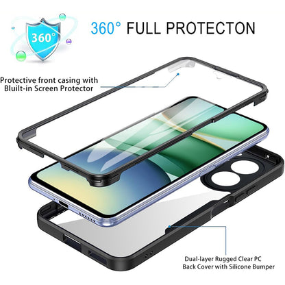 Husa pentru Xiaomi Redmi A5 4G (Regional), Techsuit, ColorVerse 360, Neagra