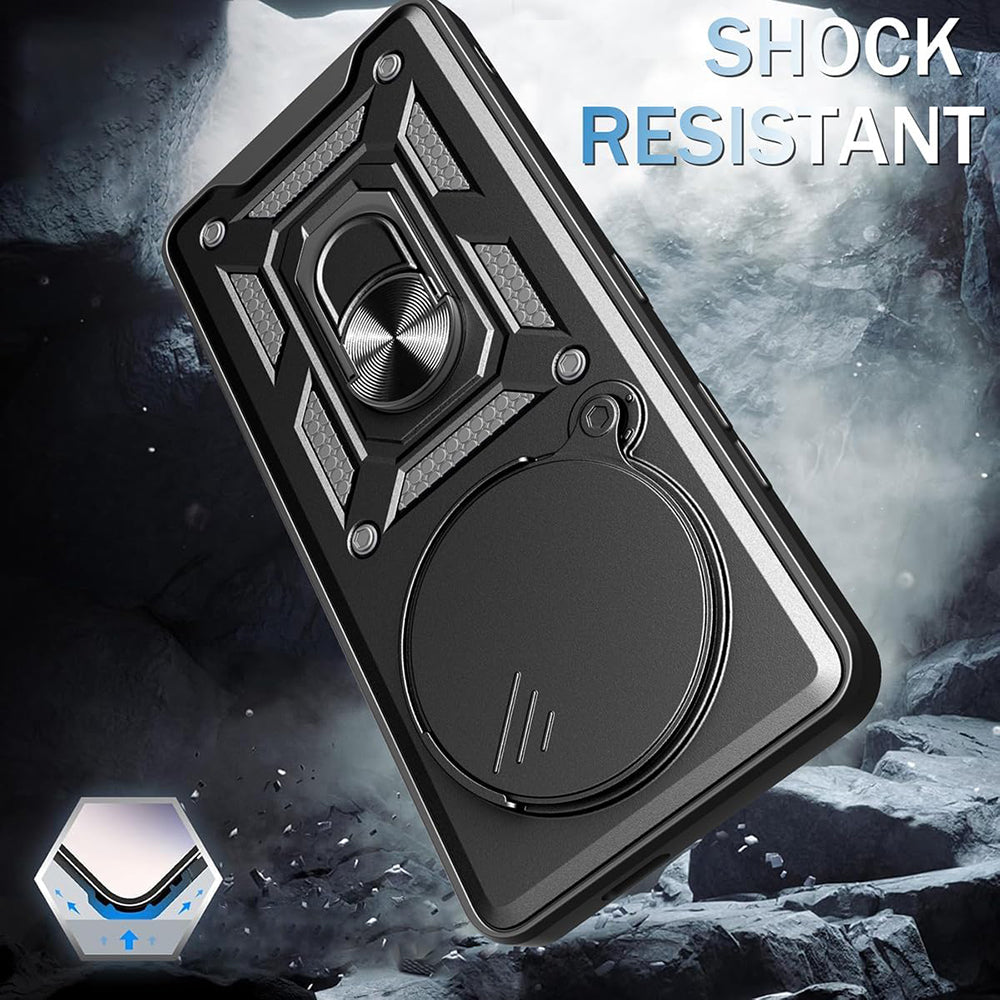 Husa pentru Xiaomi Redmi A5 4G (Standard), Techsuit, CamShield, Neagra
